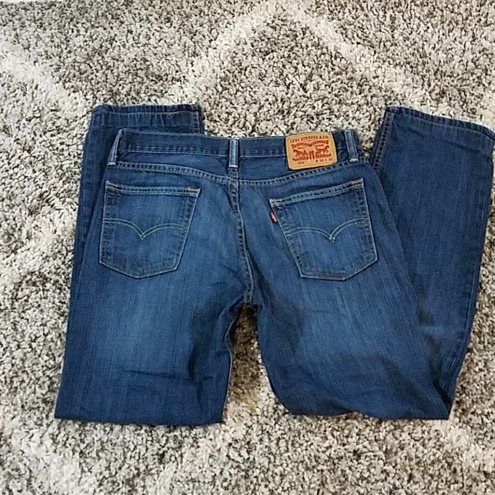 Levi's mens 514 32x32 jeans